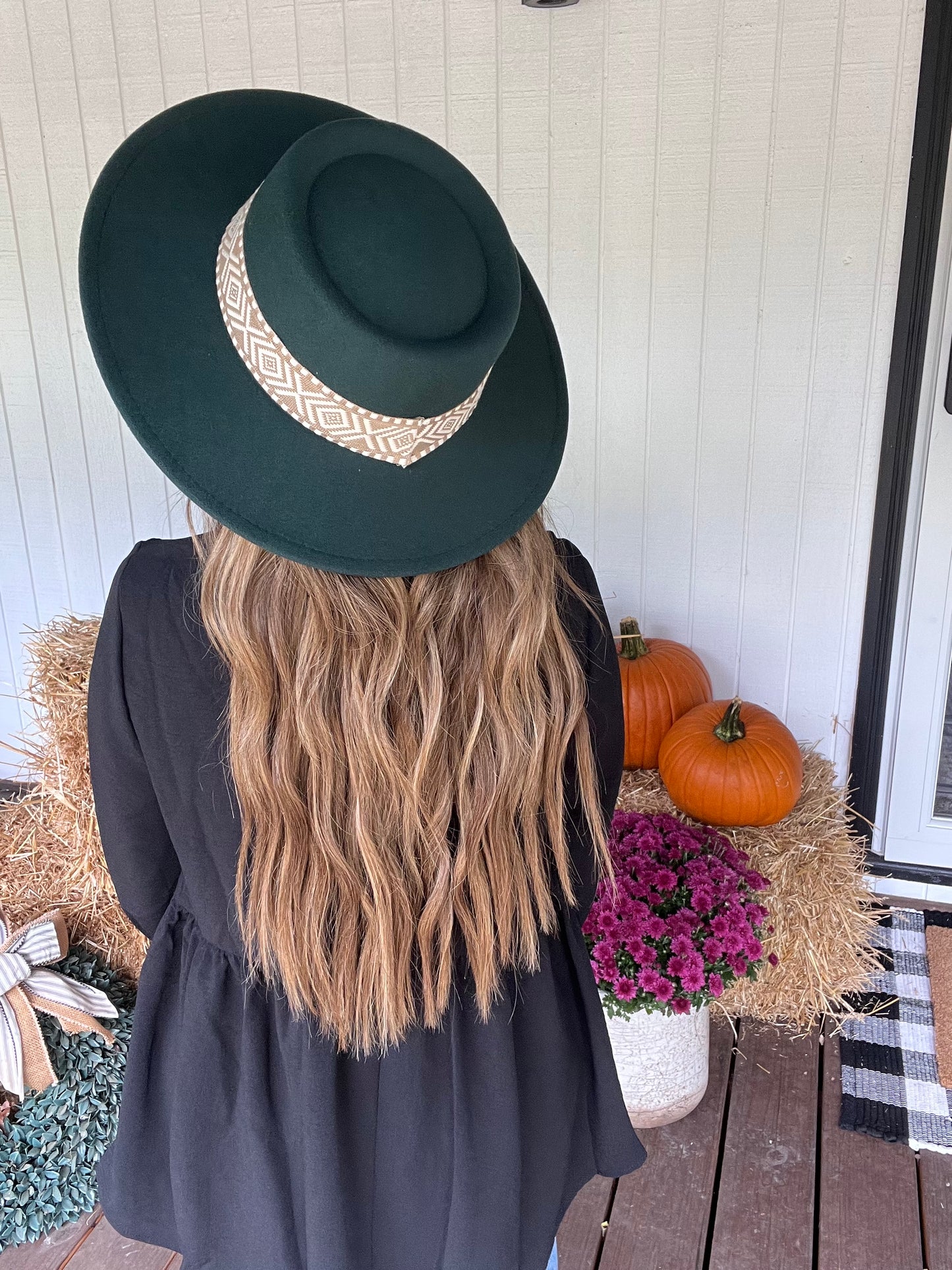 Dallas Wide Brim Rounded Crown Fedora