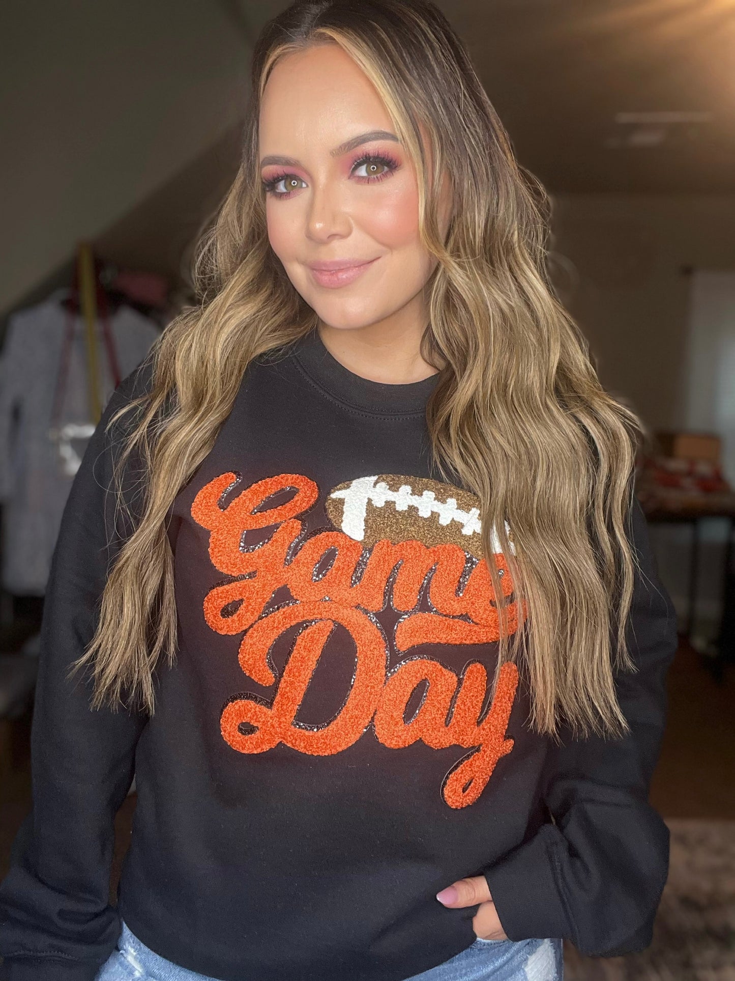 Gameday Chenille Patch Sweatshirt
