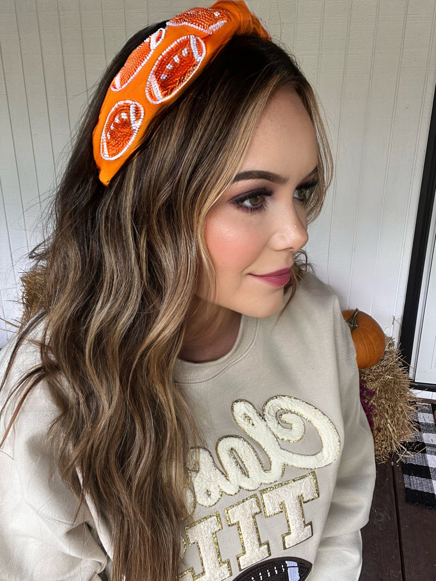Orange Gameday Headband