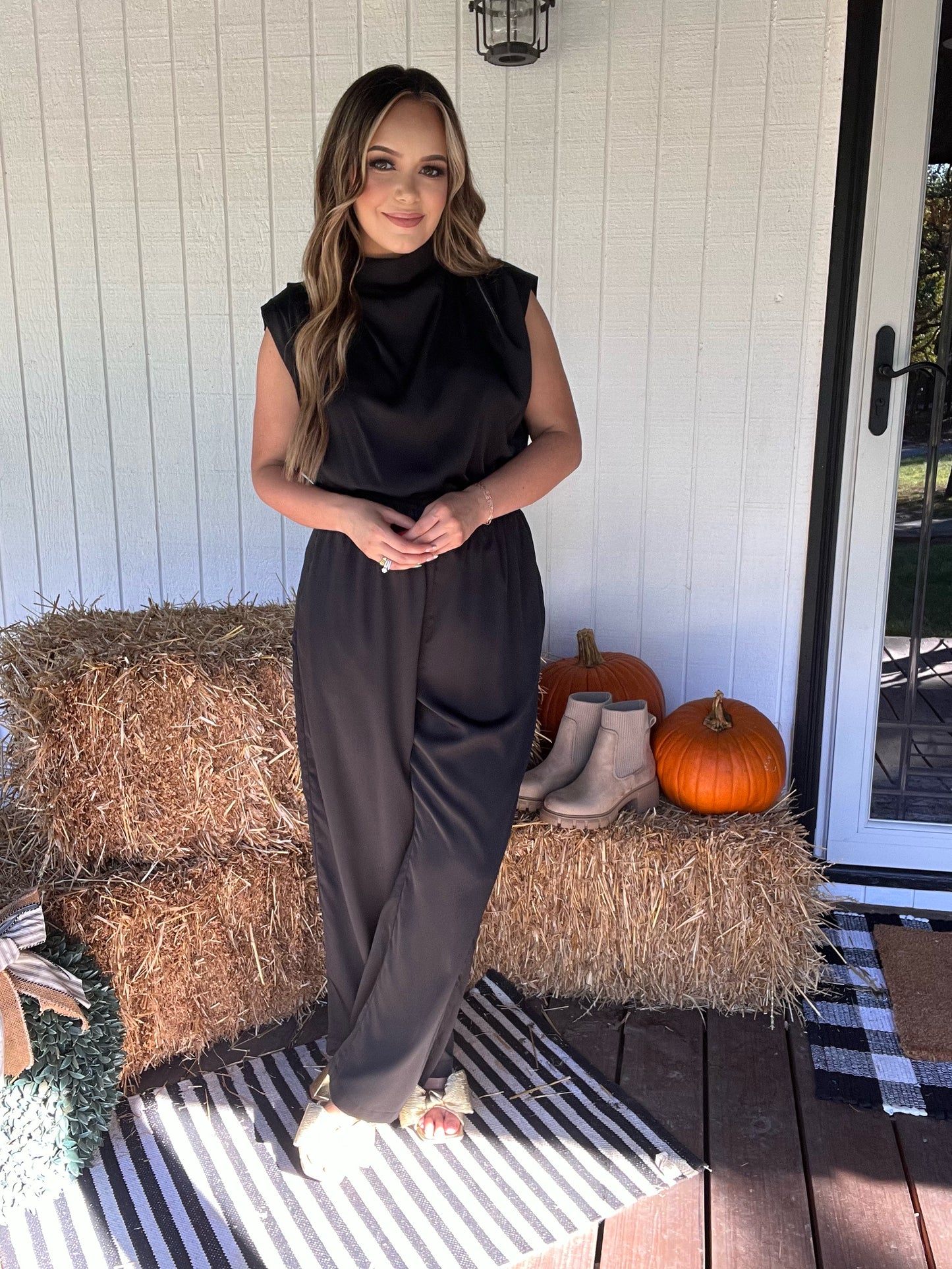 Lulu Satin Jumpsuit