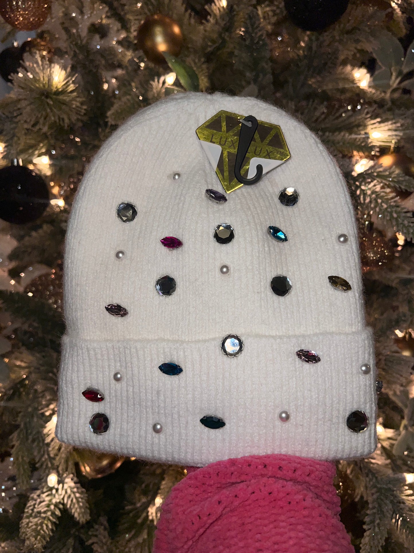 Rhinestone Beanie
