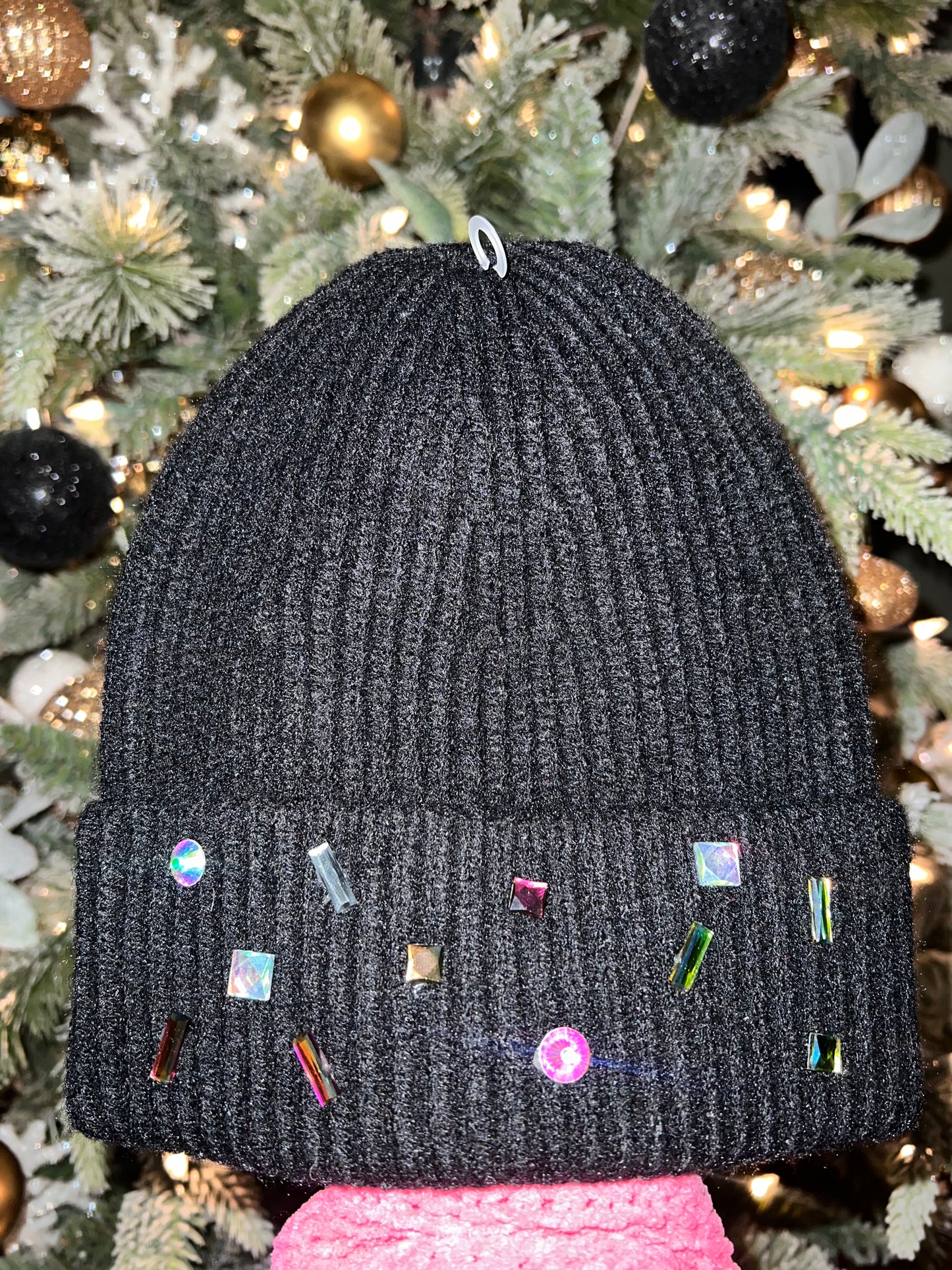 Rhinestone Beanie
