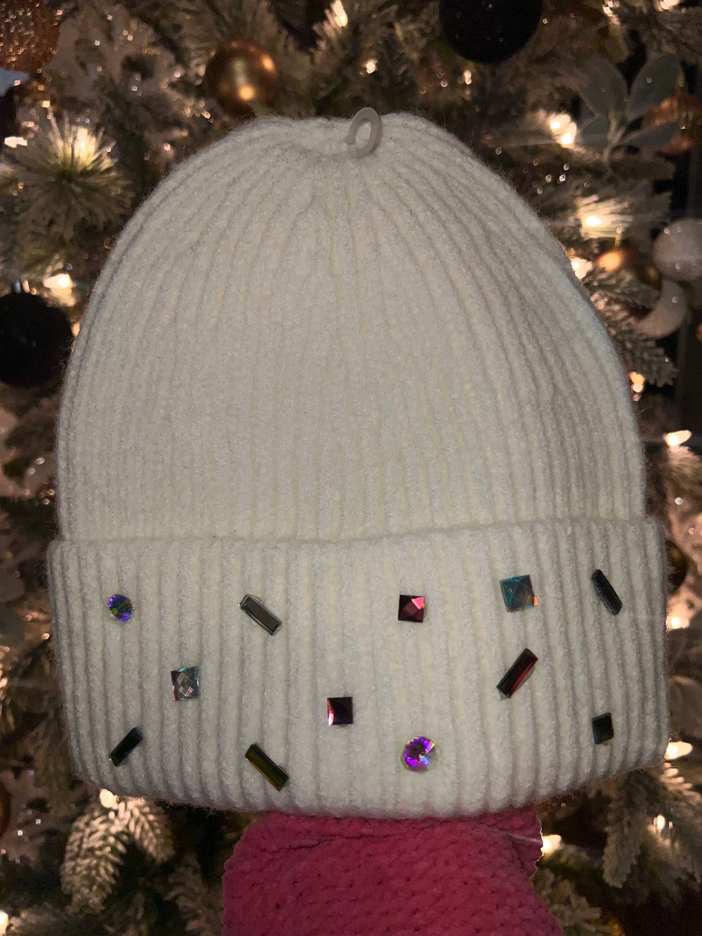 Rhinestone Beanie