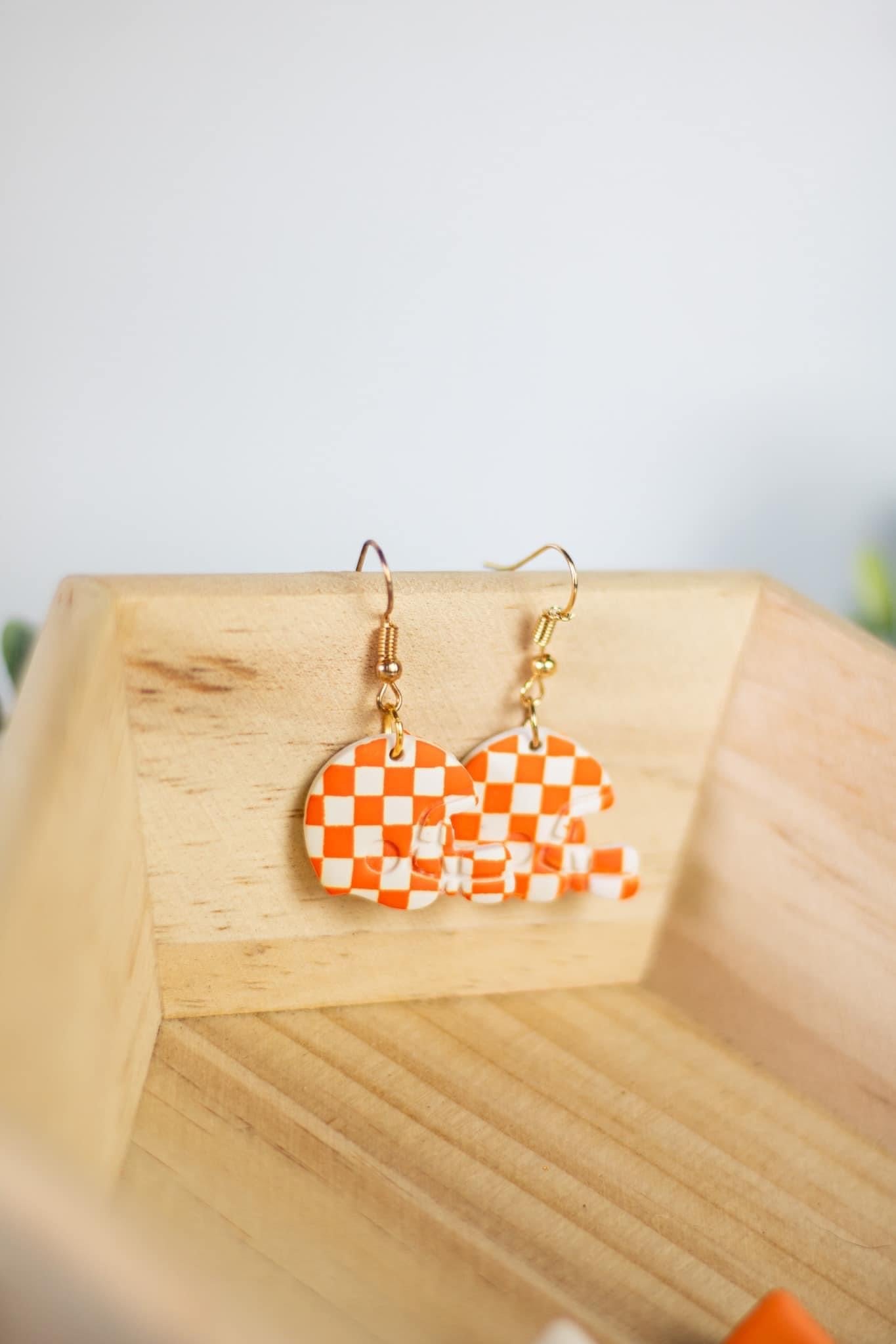 Sports Themed Clay Earrings