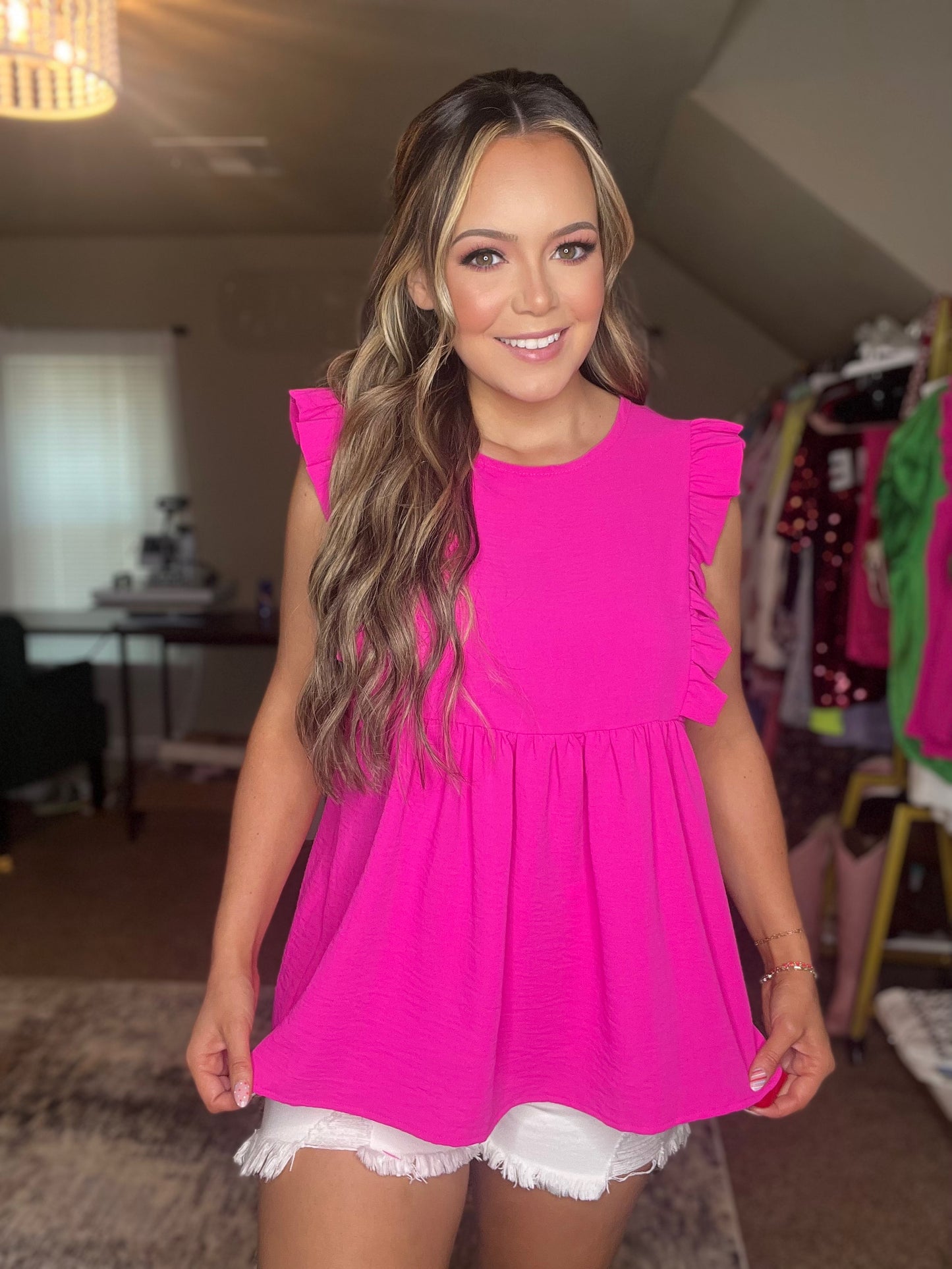 DreamLand Ruffle Top