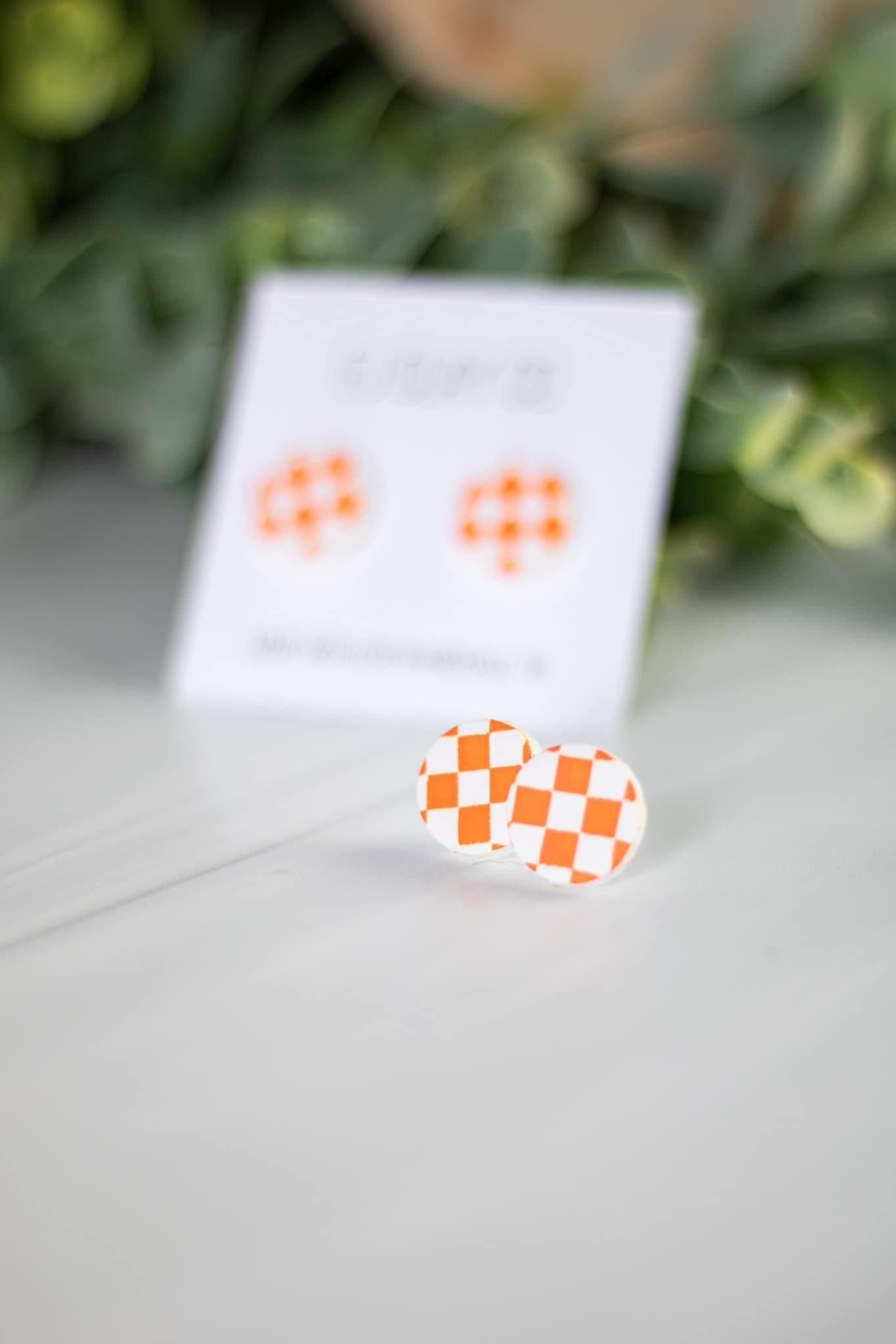Sports Themed Clay Earrings