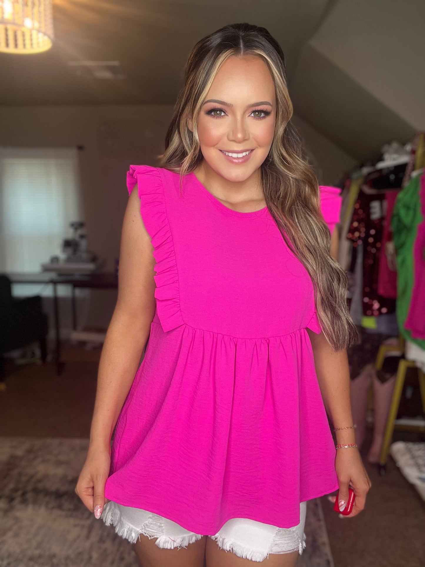 DreamLand Ruffle Top