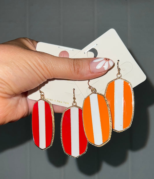 Color Stripe Earrings