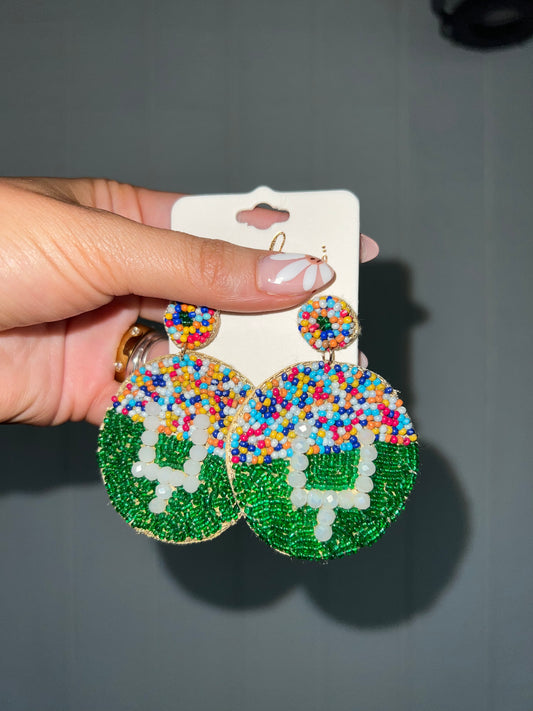 Stadium Beaded Earrings