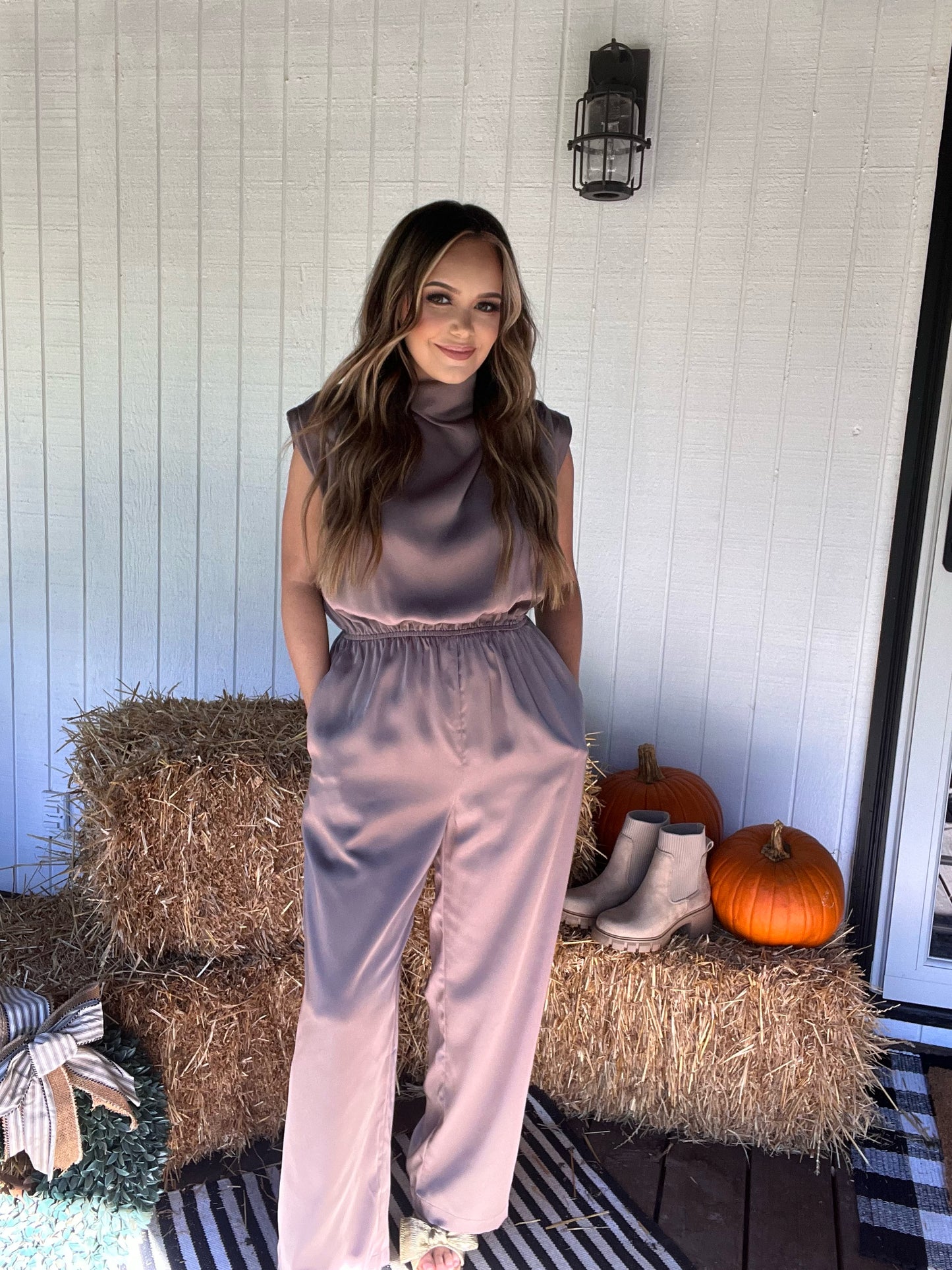 Lulu Satin Jumpsuit