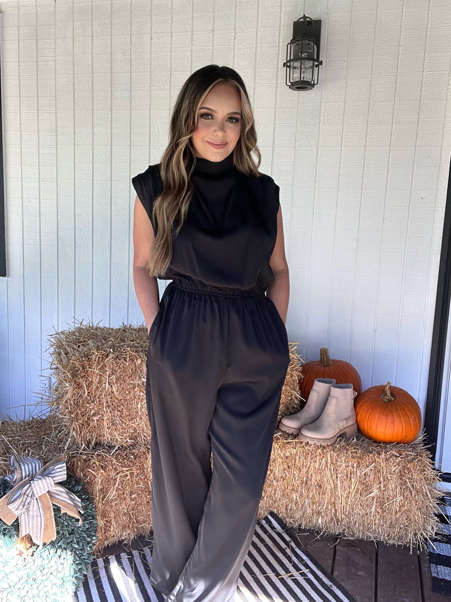 Lulu Satin Jumpsuit