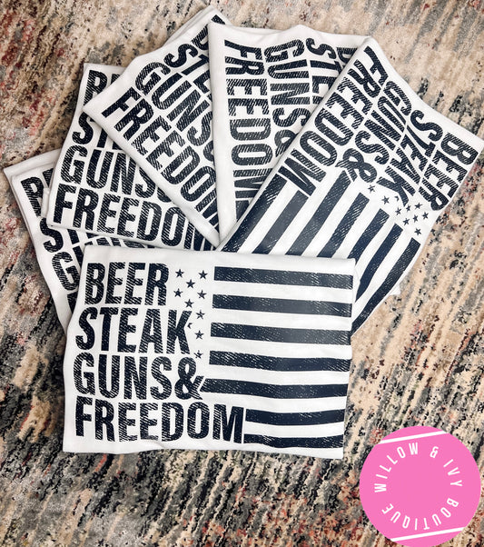 Beer, Steak, Guns & Freedom