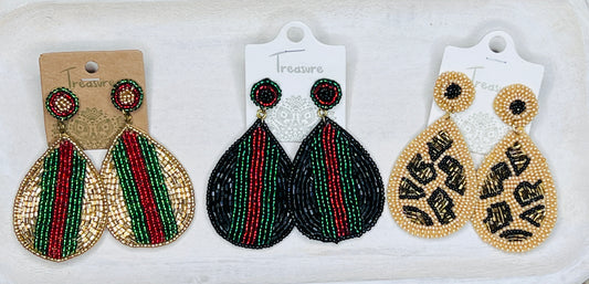 Beaded earrings