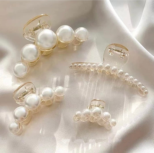 Pearl claw clips
