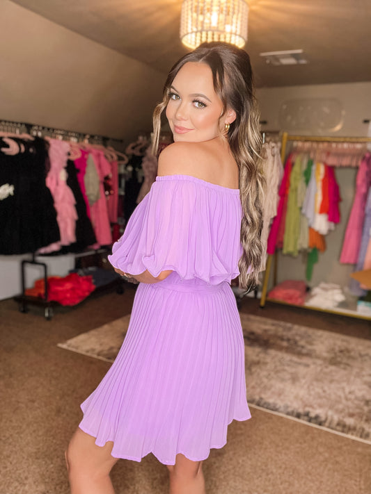 Lilac Fields Romper